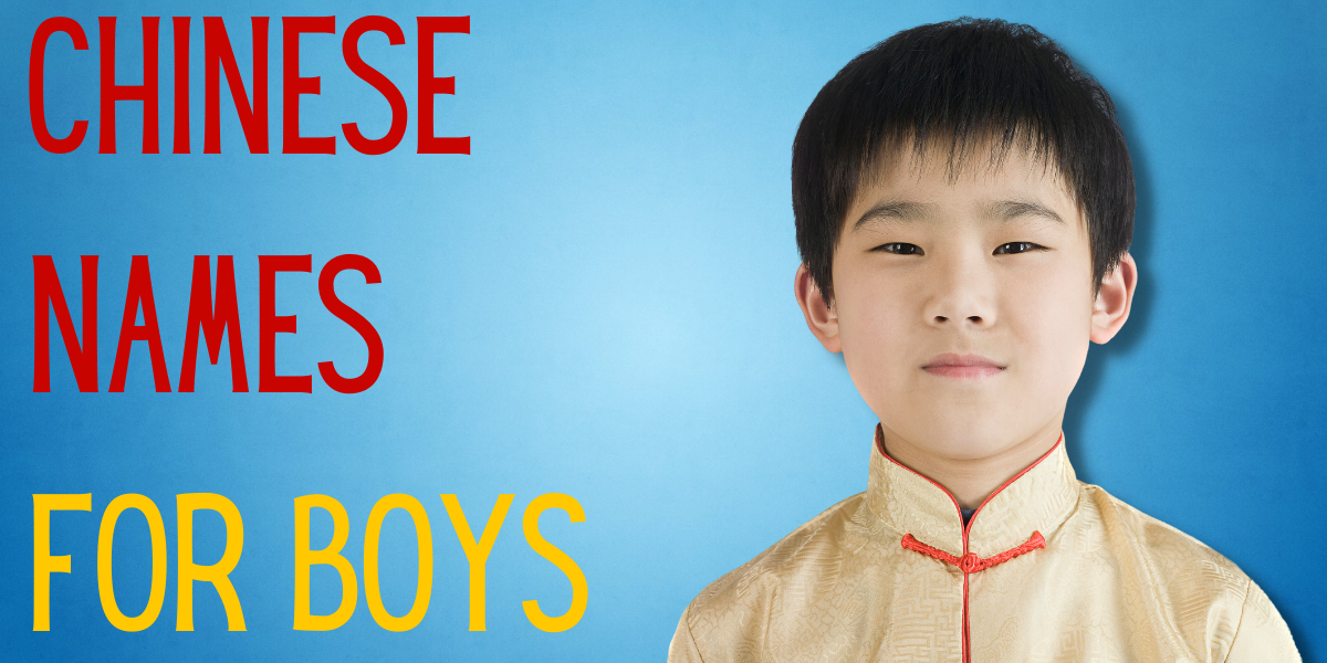 44 Popular And Cute Chinese Names For Boys EverythingMom