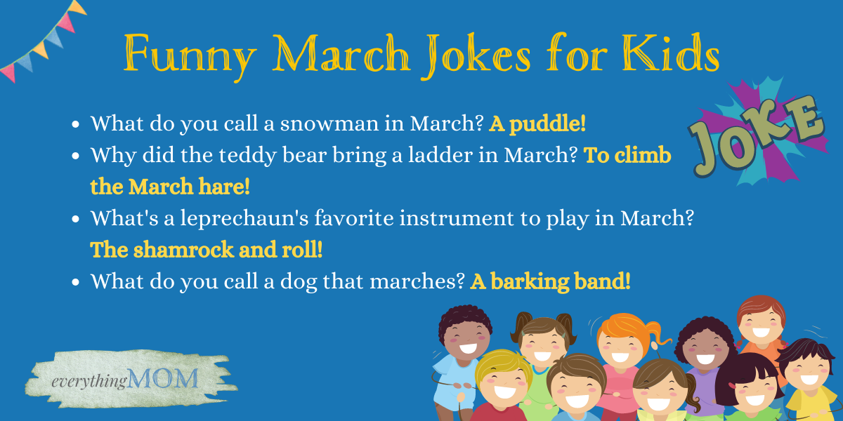 106 March Jokes for Kids to Welcome the Season with Laughter ...